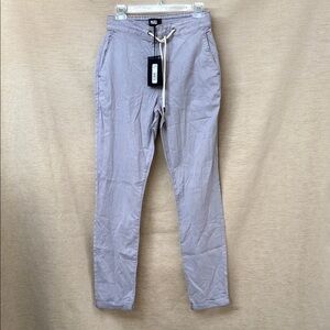 Unisex PAIGE Fraser vintage crushed Iris Pants size 30 BNWT